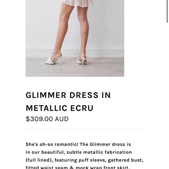 Shimmer dress - Picture 3 of 5